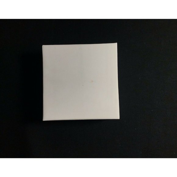 Lord & Taylor Empty Gift Box Cardboard White 3.5" x 3.5" x 1.5" - Picture 12 of 12